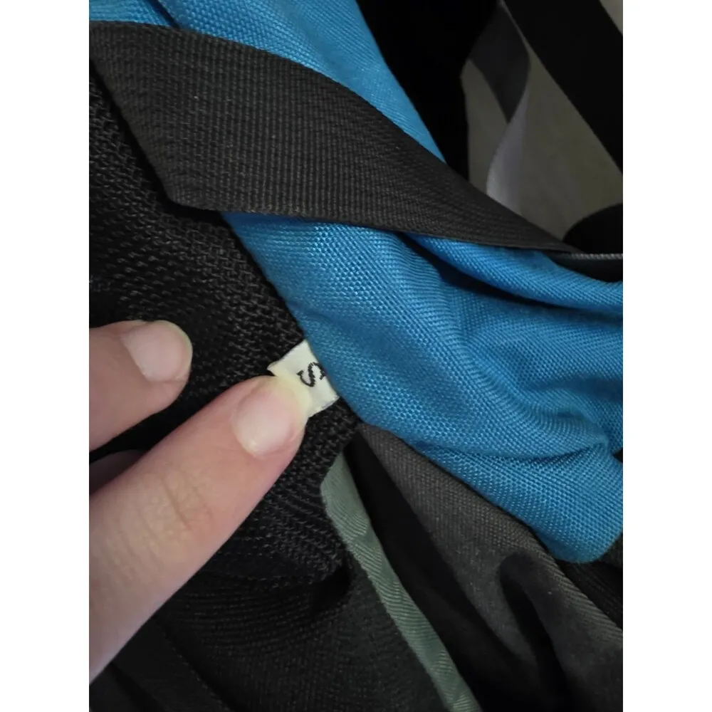 Dana Design Arcflex Alpine Bozeman Hiking Backpack Size Small Black Teal Glacier Blue - Image 9