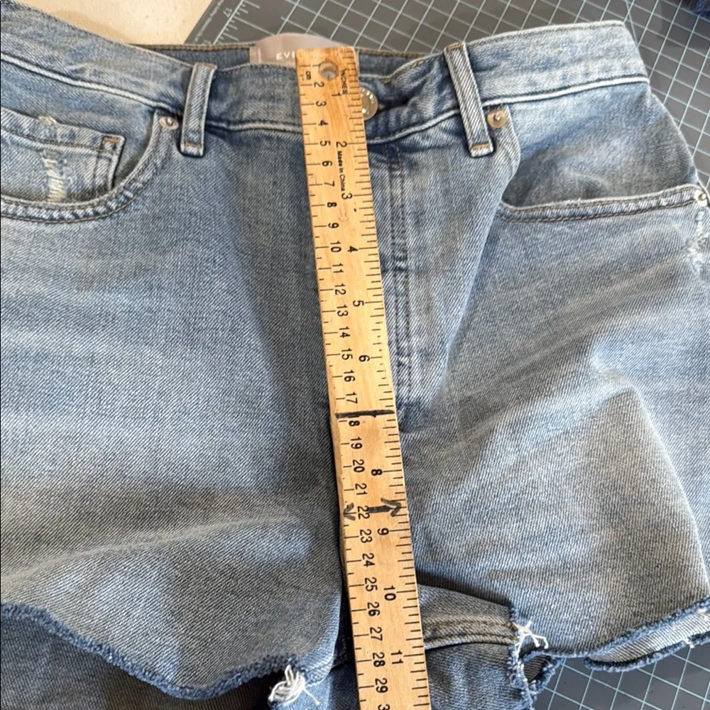 Everlane Denim Jean Shorts Blue - Image 5