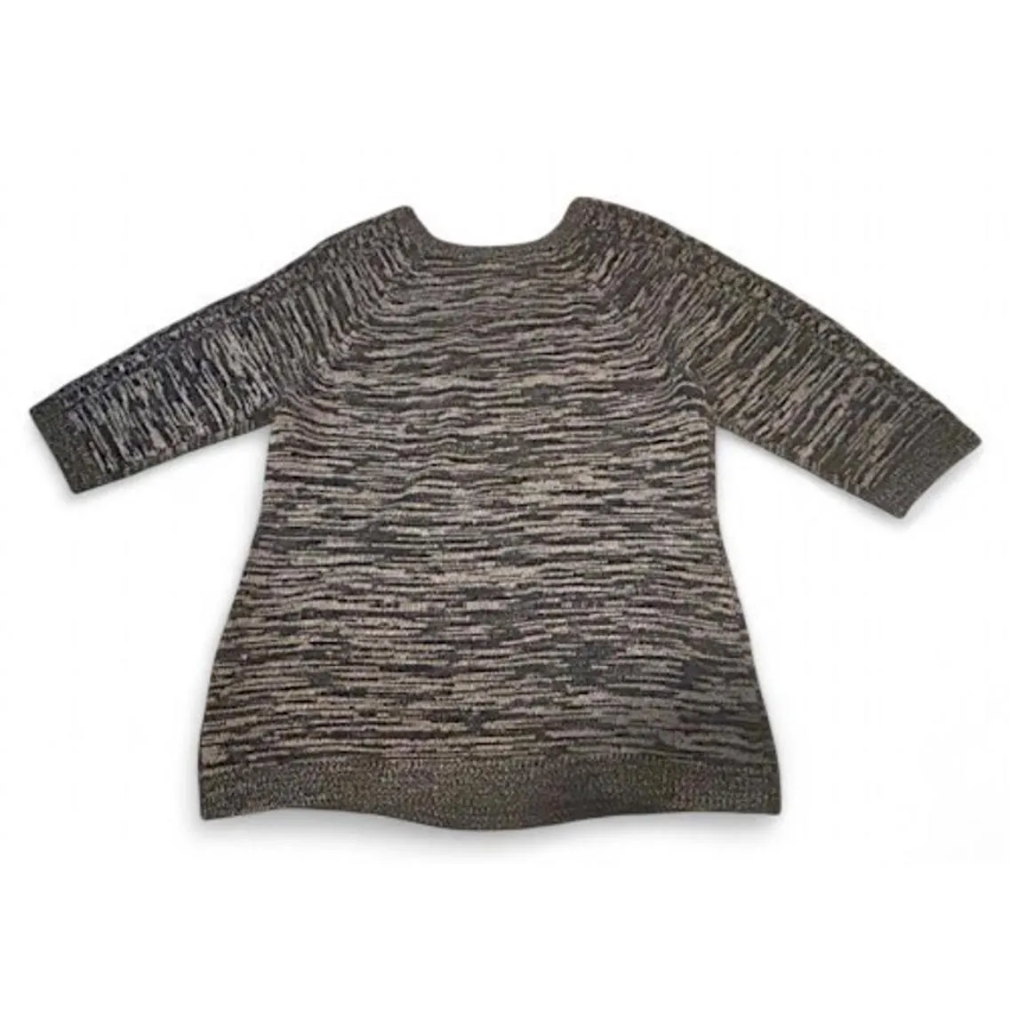 Cable Knit Sweater 2X Long Cabincore, Ski Resort, Winter‎ Chalet, Cozy by Fire - Image 2