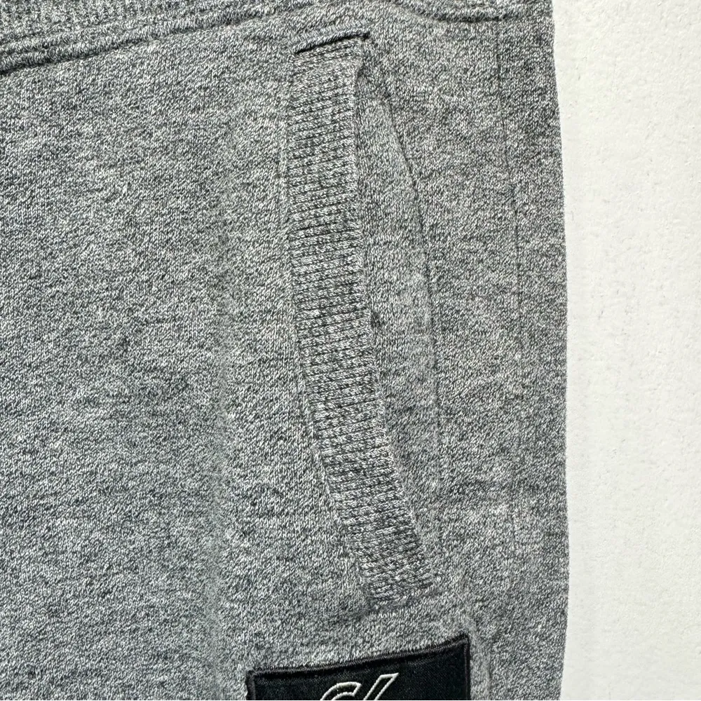 Calvin Klein Performance Charcoal Gray Drawstring Waist Joggers with Pockets L - Image 4