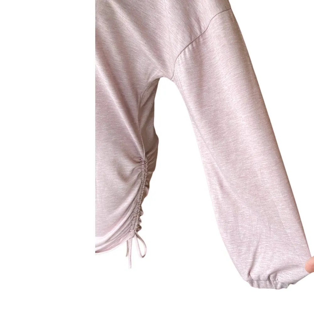 NWT Blush Pink Pullover Tunic Dress Ruched Sides by Papermoon  ~ Women's MEDIUM - Image 4