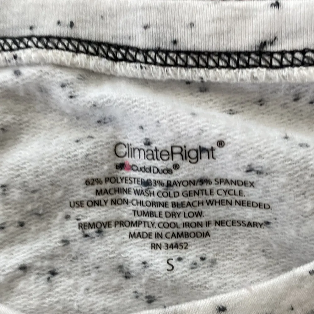 Cuddl Duds ClimateRight by  Loungewear SIZE S - Image 5