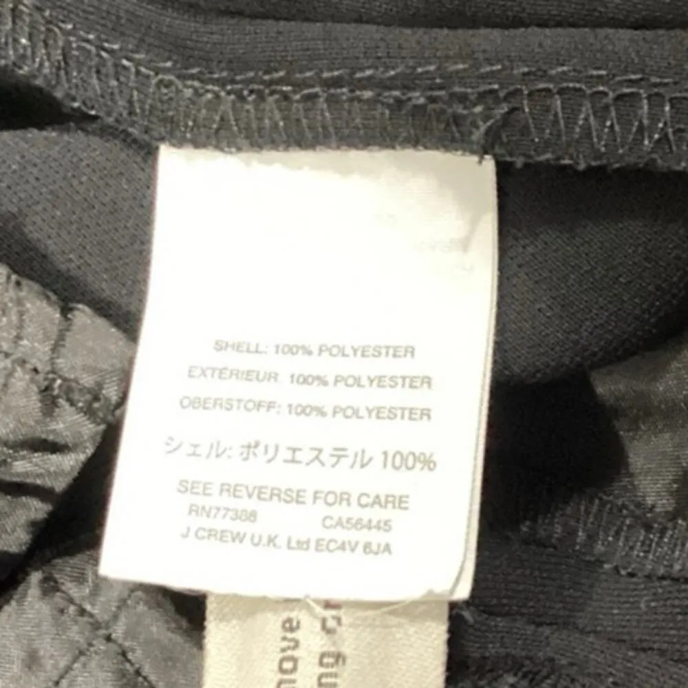 J.Crew Women's Black Tapered Straight Career Office Ankle Trousers Dress Pants 6 - Image 5