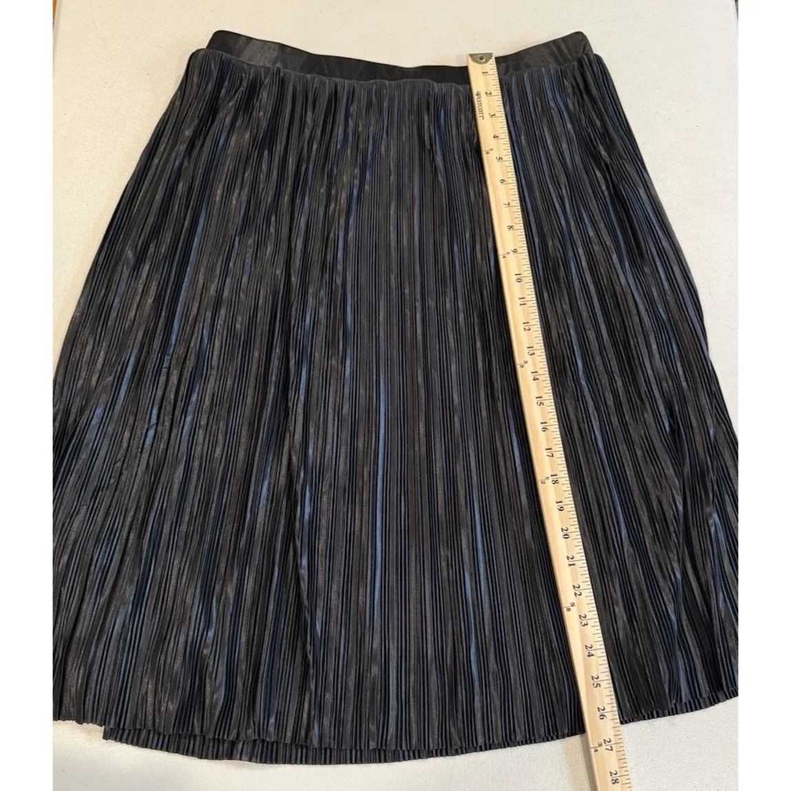 NEW Everyday Jones Skirt Womens Large Black Pleated Workwear Wedding Going Out - Image 4