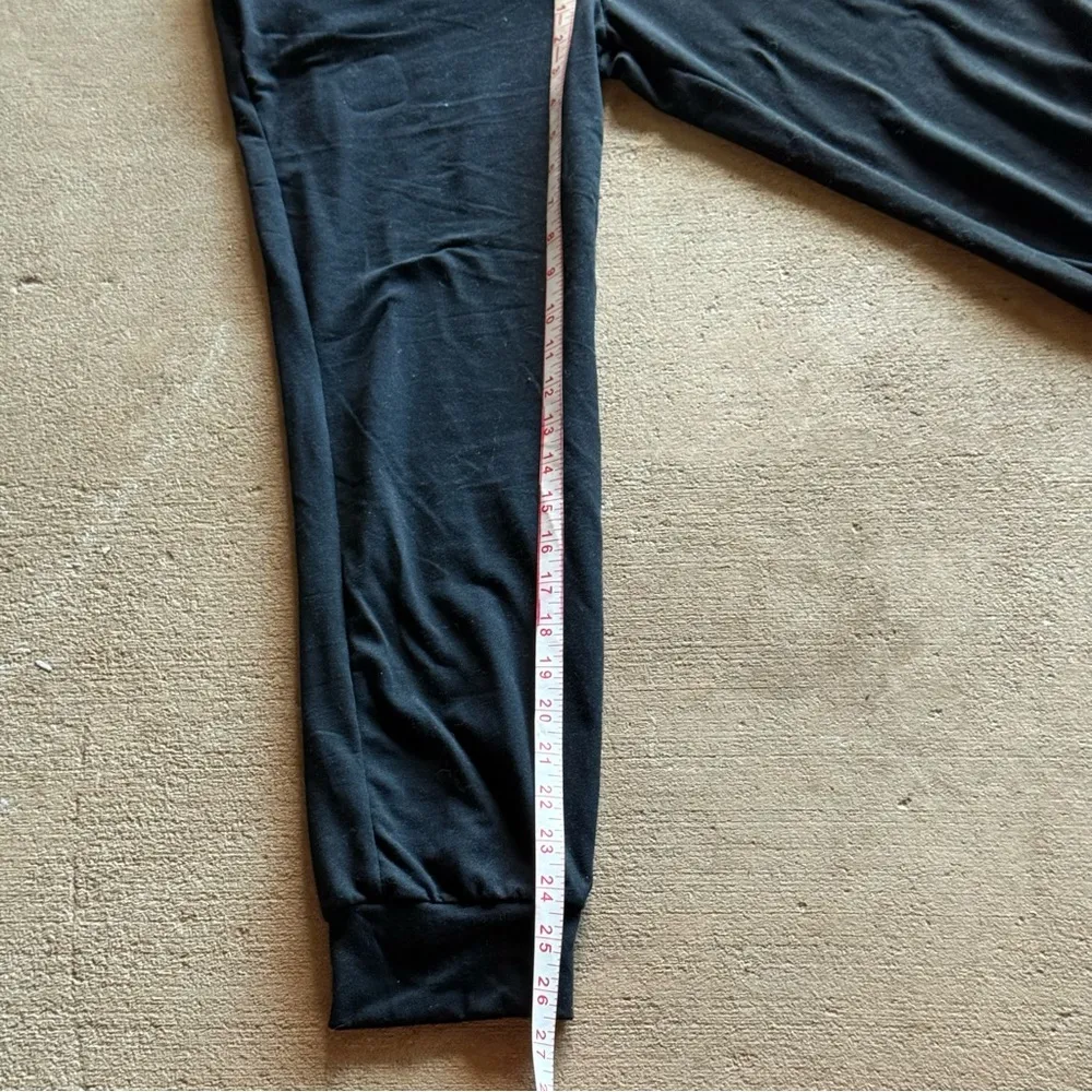 Black Jogger Pants Size M - Image 3