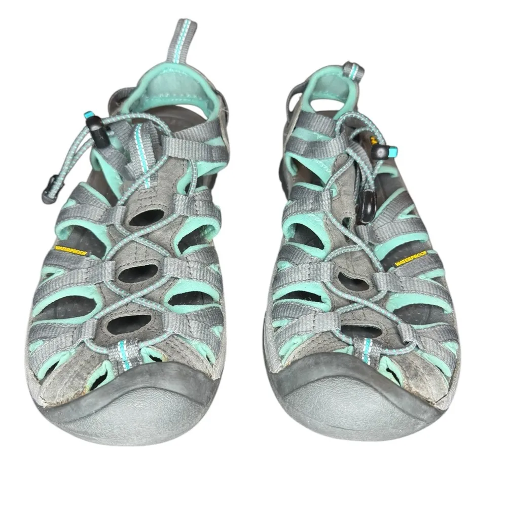 Keen Whisper Sandal Size 7.5 Grey Teal - Image 2