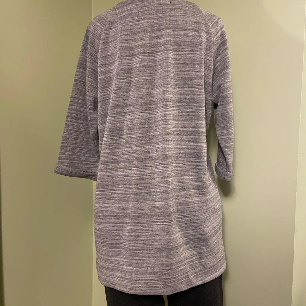 One Clothing Gray Knit Tunic with pockets - Image 2