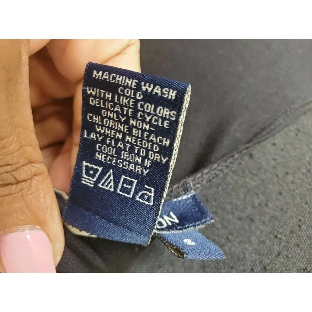 Max Edition Women's Black Viscose Dress Size S - Image 9