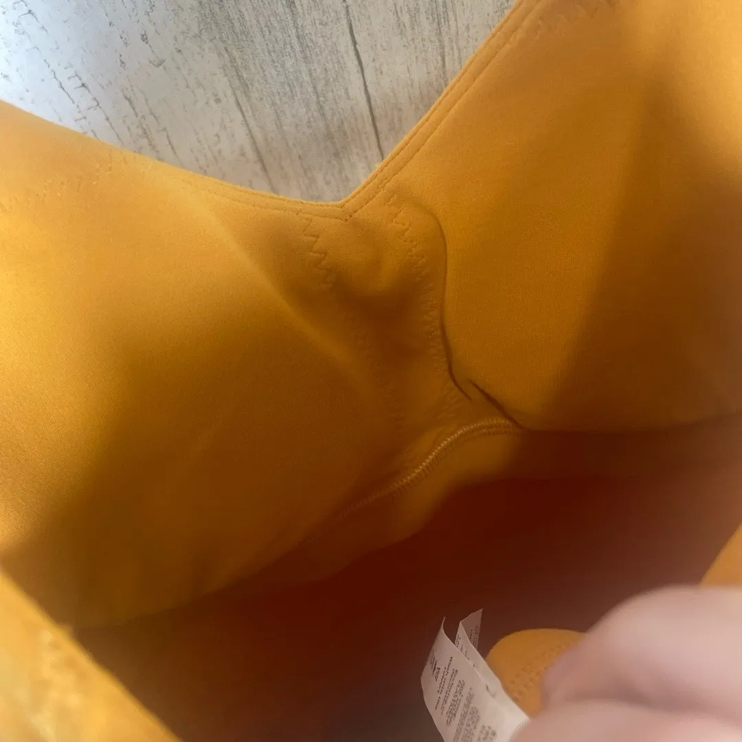 NWT Lululemon Align 8” Bodysuit Onesie size 4 Autumn Orange Nulu Yoga Activewear - Image 6