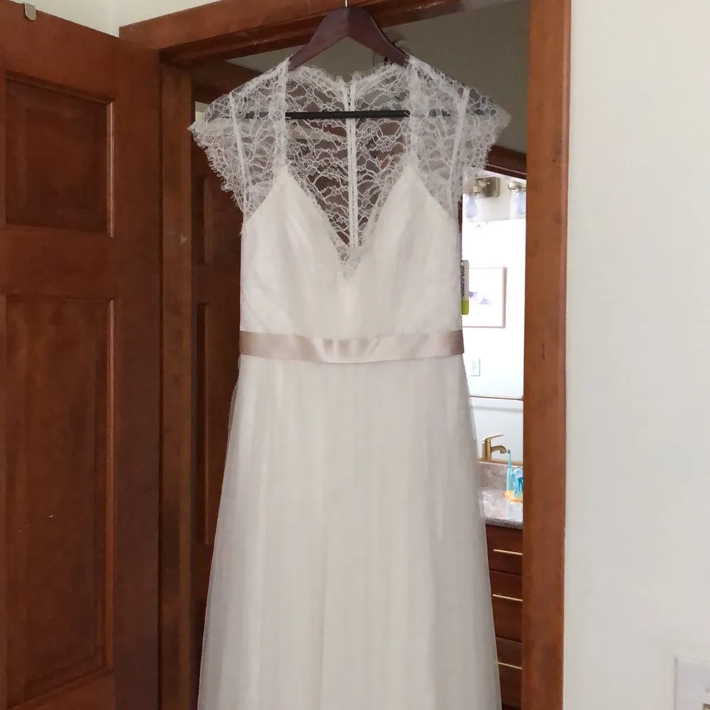 NWT Encore by Watters gown White Size 8 - Image 3