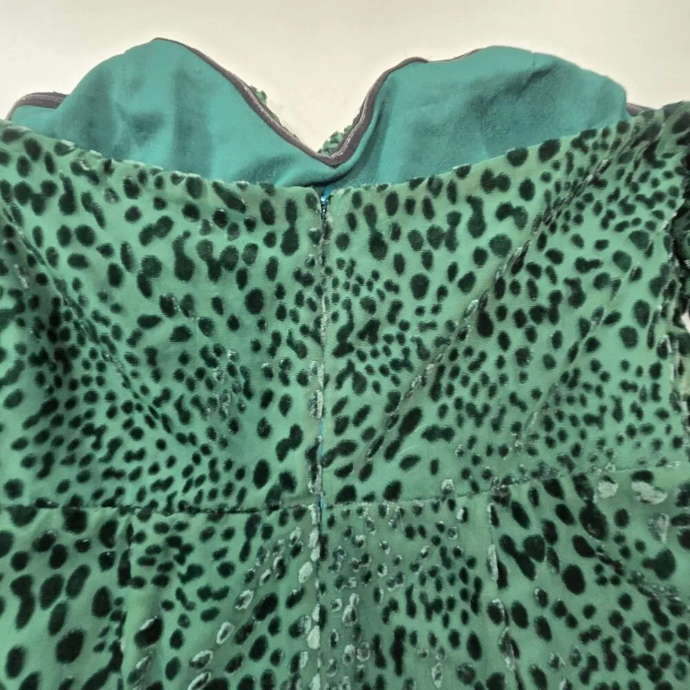 MAJORELLE Kayleigh Gown in Deep Teal Small - Image 11