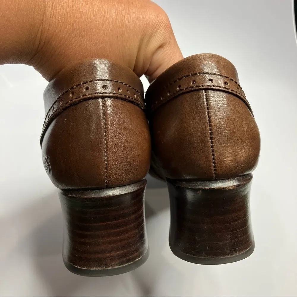 Born‎ brown leather shoes Y2K size 9.5 - Image 5