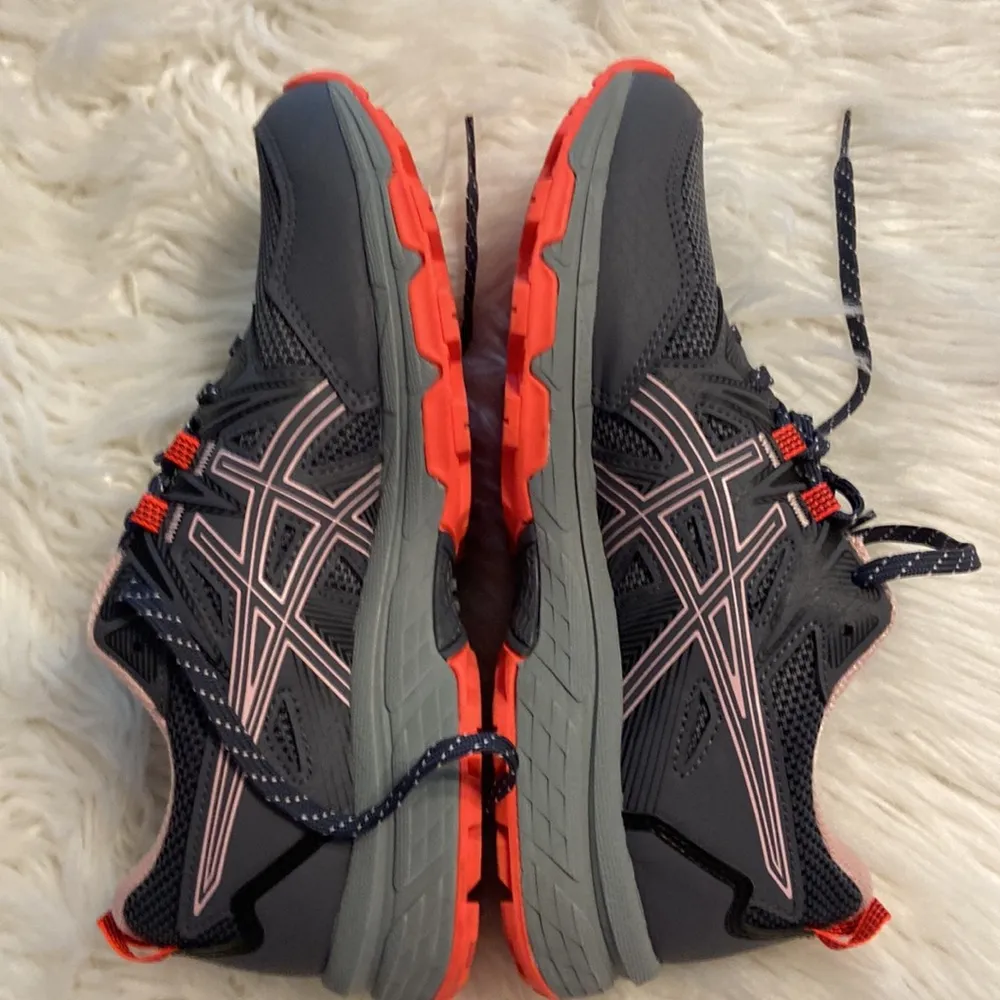 ASICS WOMENS RUNNING SHOES SIZE 8 EXCELLENT CONDITION COLOR GRAY SEE ALL PHOTOS - Image 10