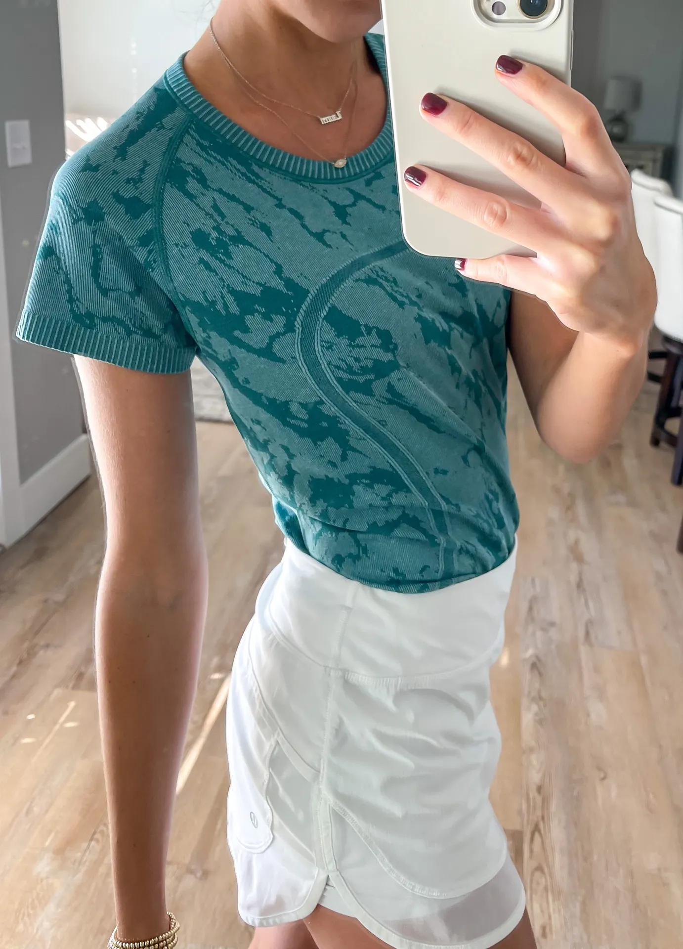 Lululemon Turquoise Swiftly Tech Shirt  - Image 4