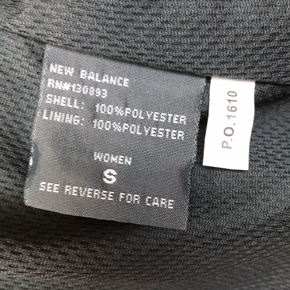 New Balance Women’s Pink Gray Windbreaker Hooded Zip-Up Jacket - Image 13