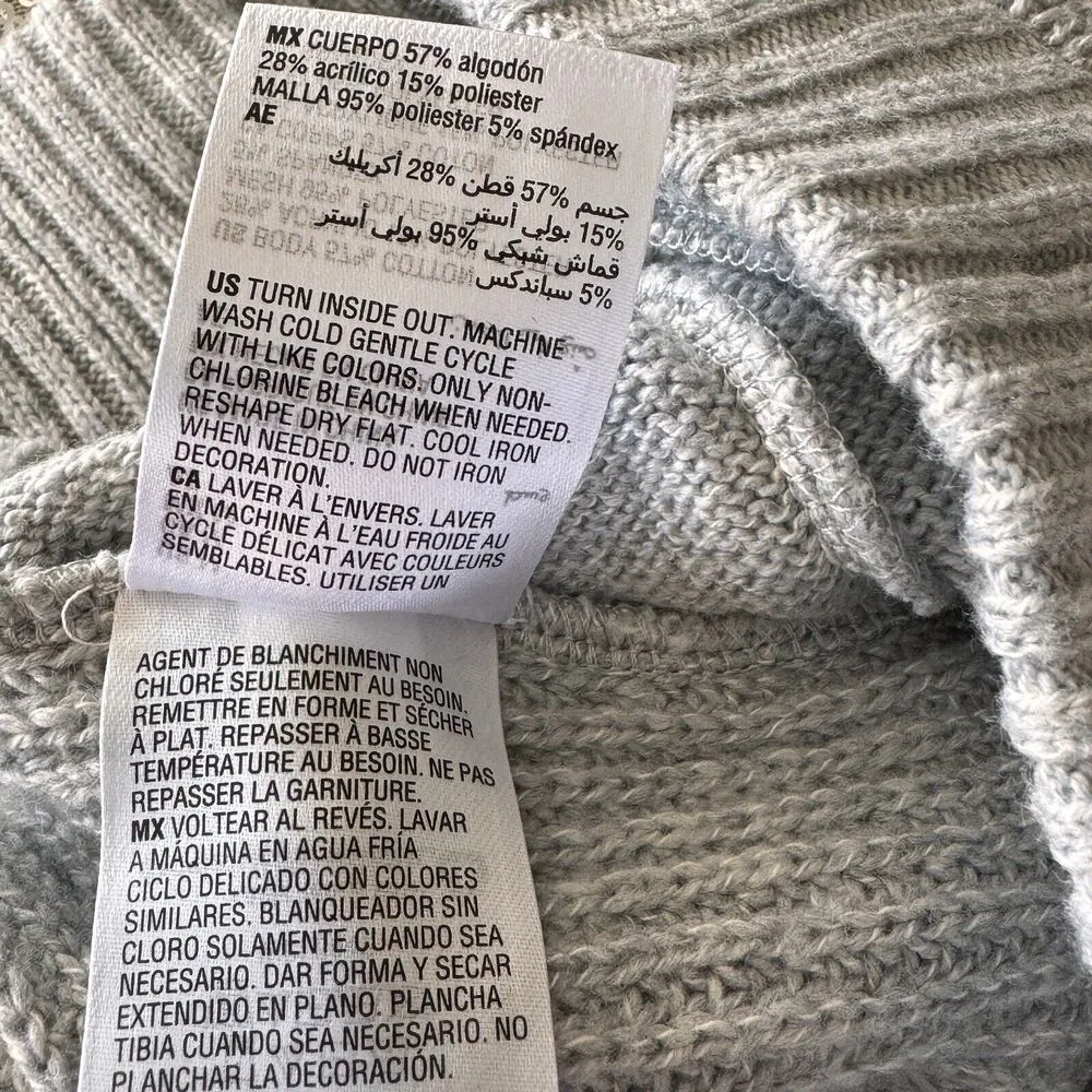 INC International Concepts Small Joggers Pants Sequins Pockets Stretch Gray New - Image 7