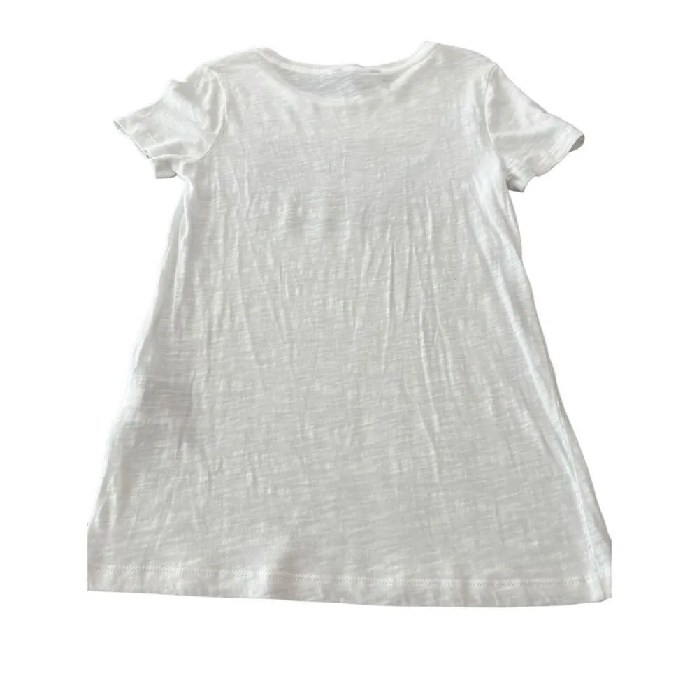 Banana Republic logo Black and Noir CREW-NECK T-SHIRT size XS - Image 6