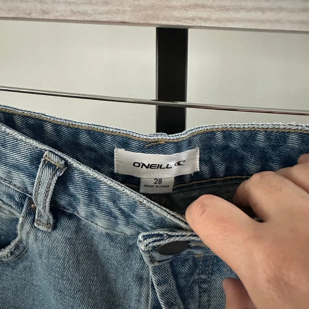 O'Neill Lanisa Denim Shorts Drifter Size : 28 - Image 4