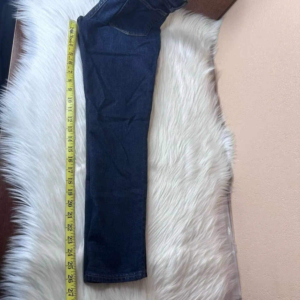 GAP Best Girlfriend Jeans Dark Wash Size 24 - Image 7