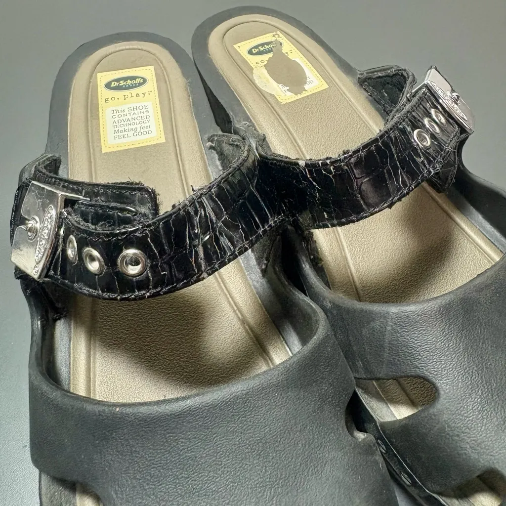 Dr. Scholls Dr. SCHOLL’S Dance Black Clogs - Image 5