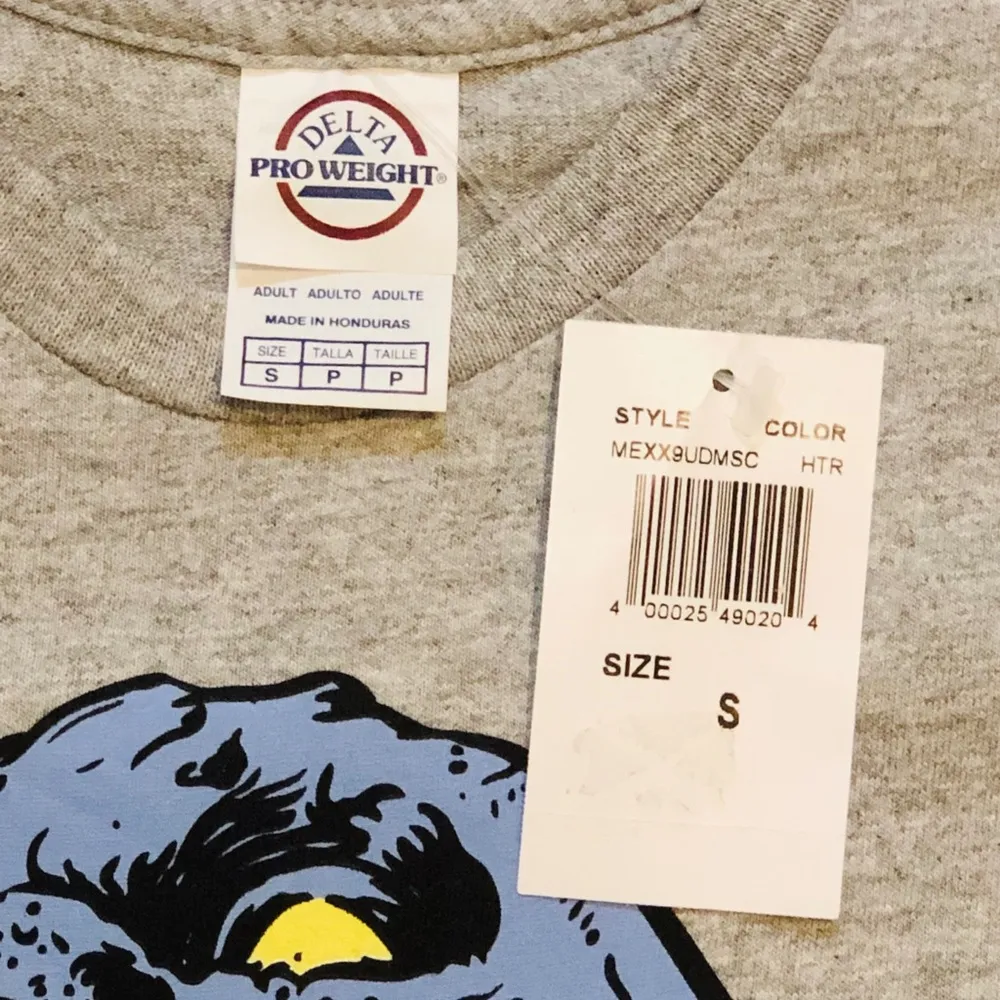 Delta BRAAAINS Gray Zombie T-Shirt Size Medium - Image 4