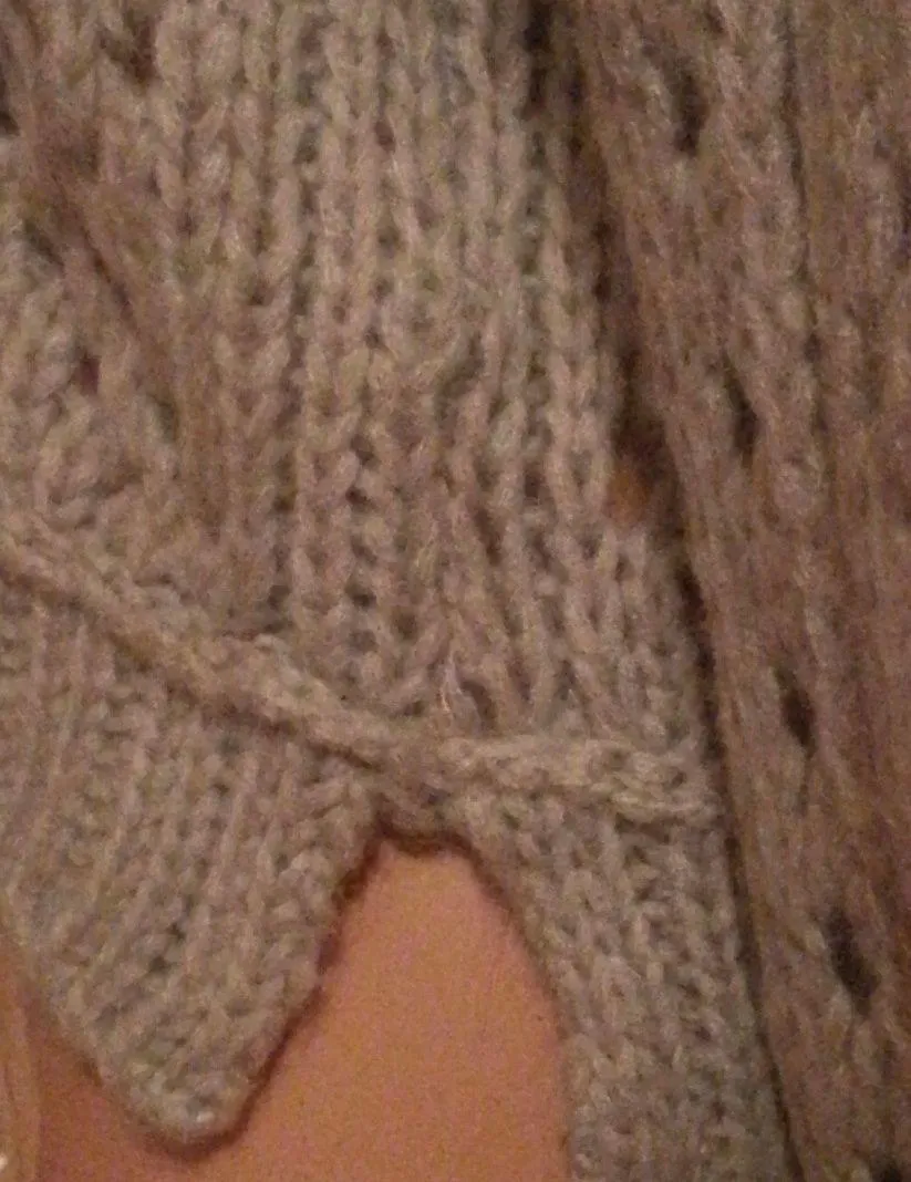 Free People Chunky Knit Sweater New With Tags Size Medium - Image 9