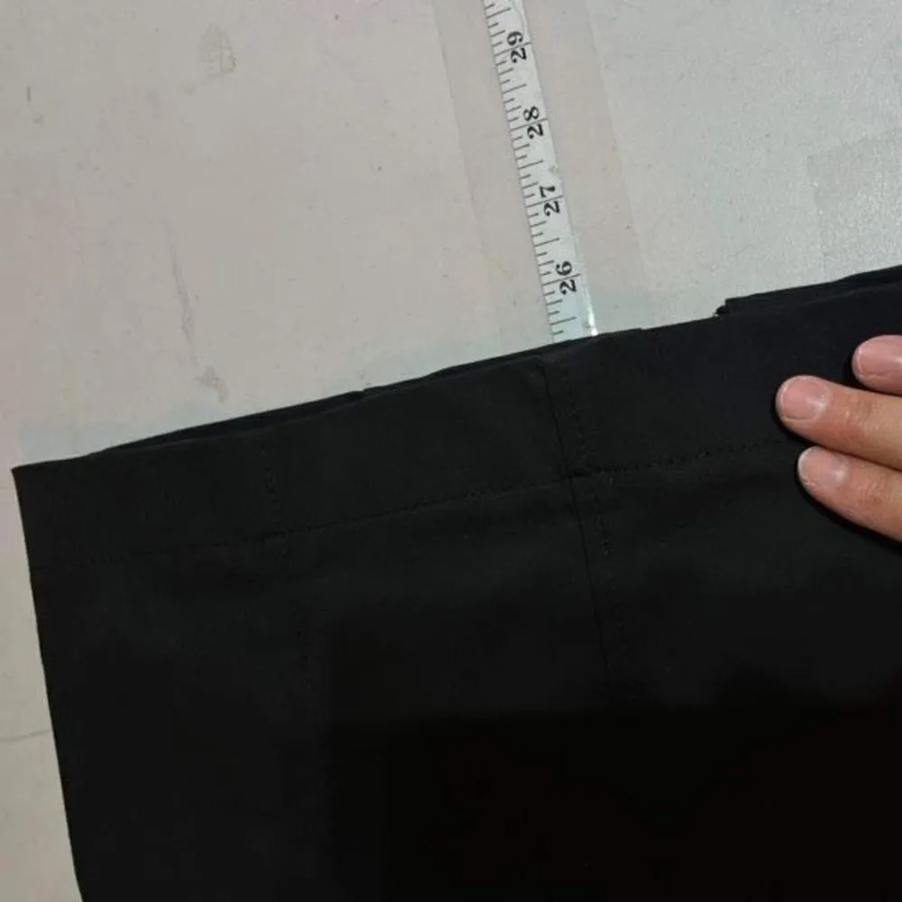 Marella Flat Front Classic Straight Pencil Skirt Charcoal Black‎ Size 8 Back Zip Gray - Image 8