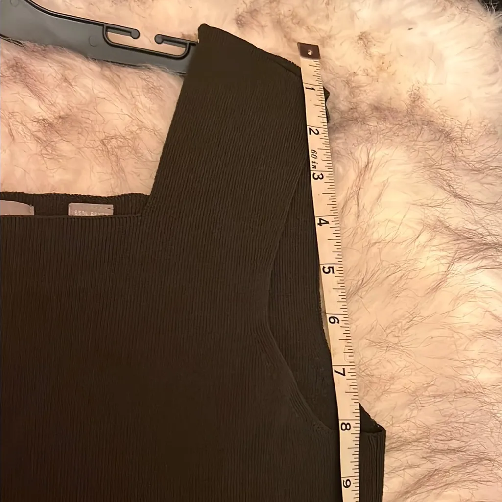 Kate Hill Elegant Black Sleeveless Top Size M - Image 6