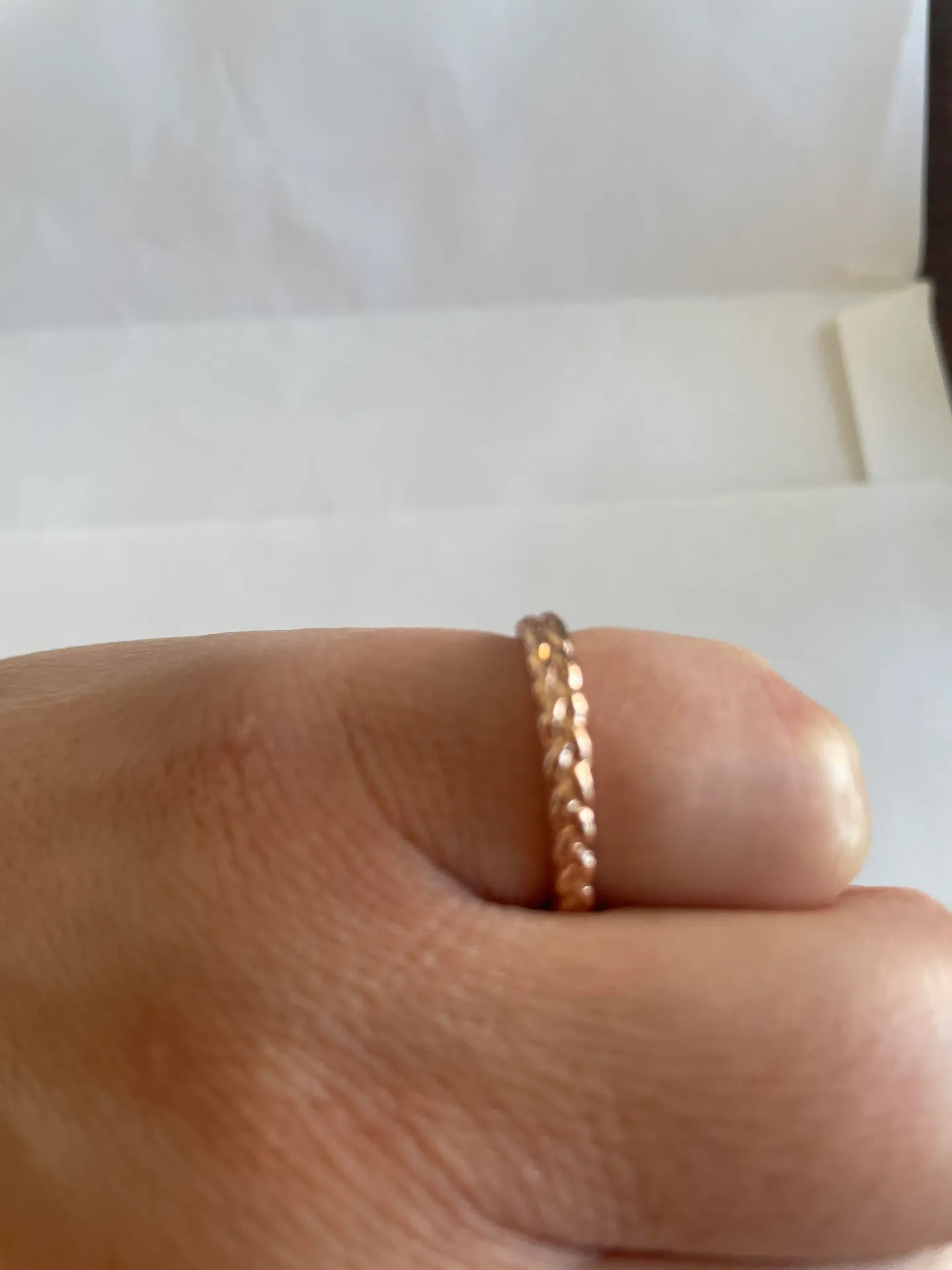 Women’s Rose Gold Ring - Image 4