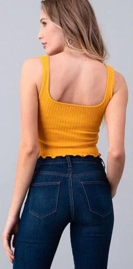 Sun Burnt Crop Zip Top - Image 3