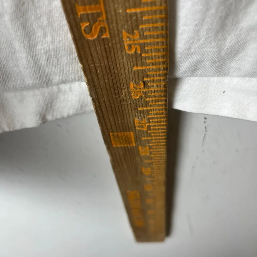 California T Shirt Vintage 90s White Large L Graphic Tee - Image 10