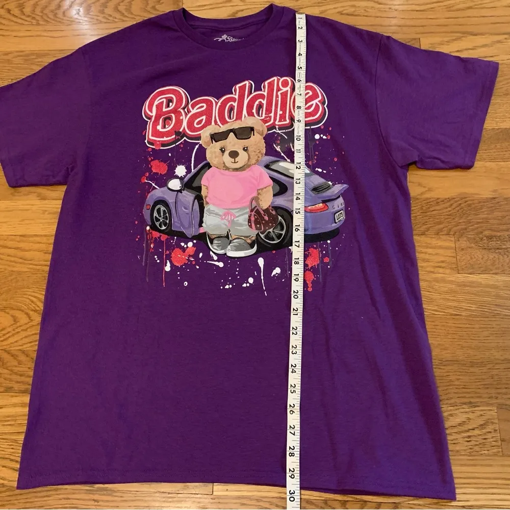 Baddie oversized tee purple size L Size L - Image 7