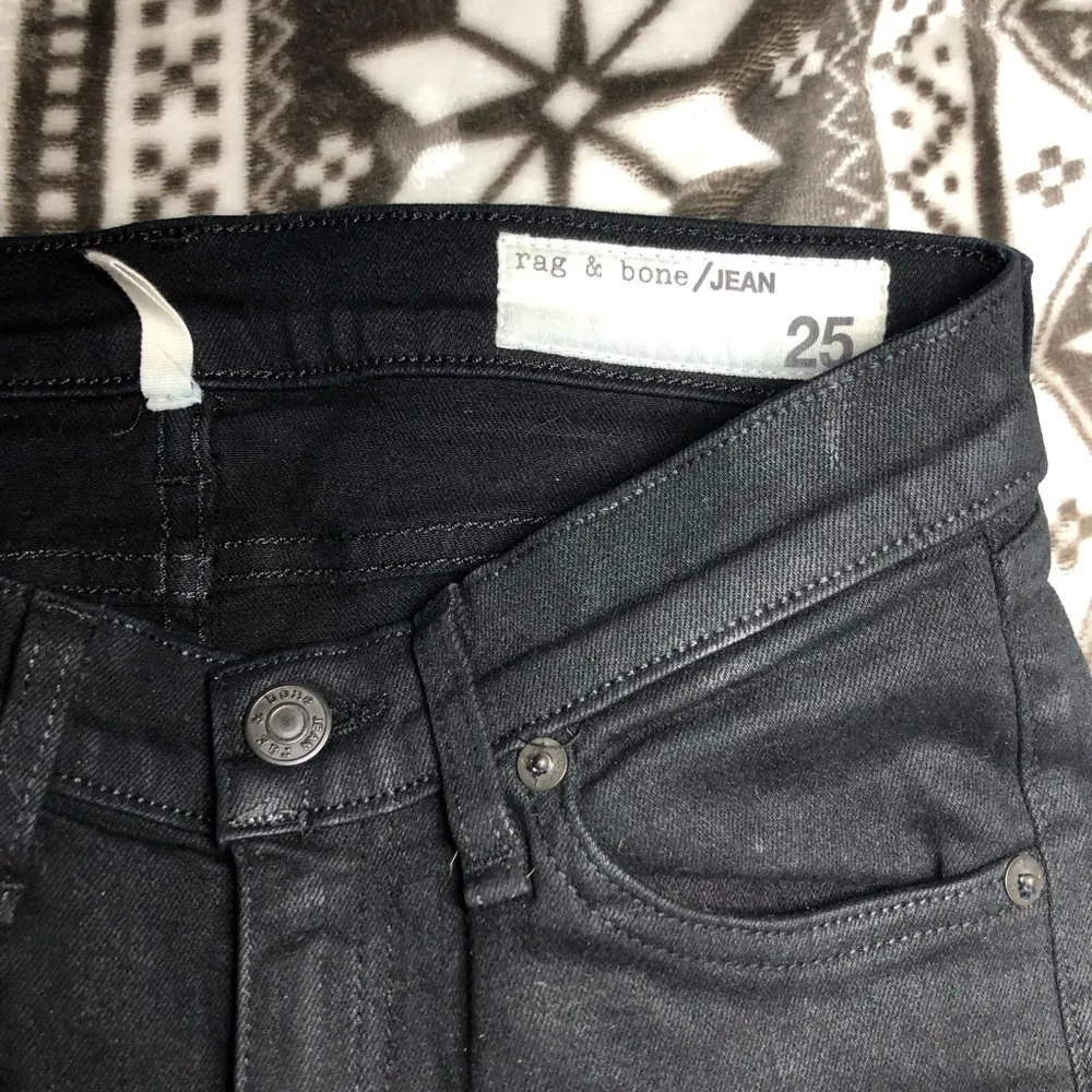Rag & bone Skinny black jean - Image 3