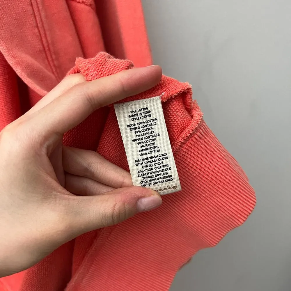 soft surroundings ellie coral eyelet topper open cardigan - Image 5