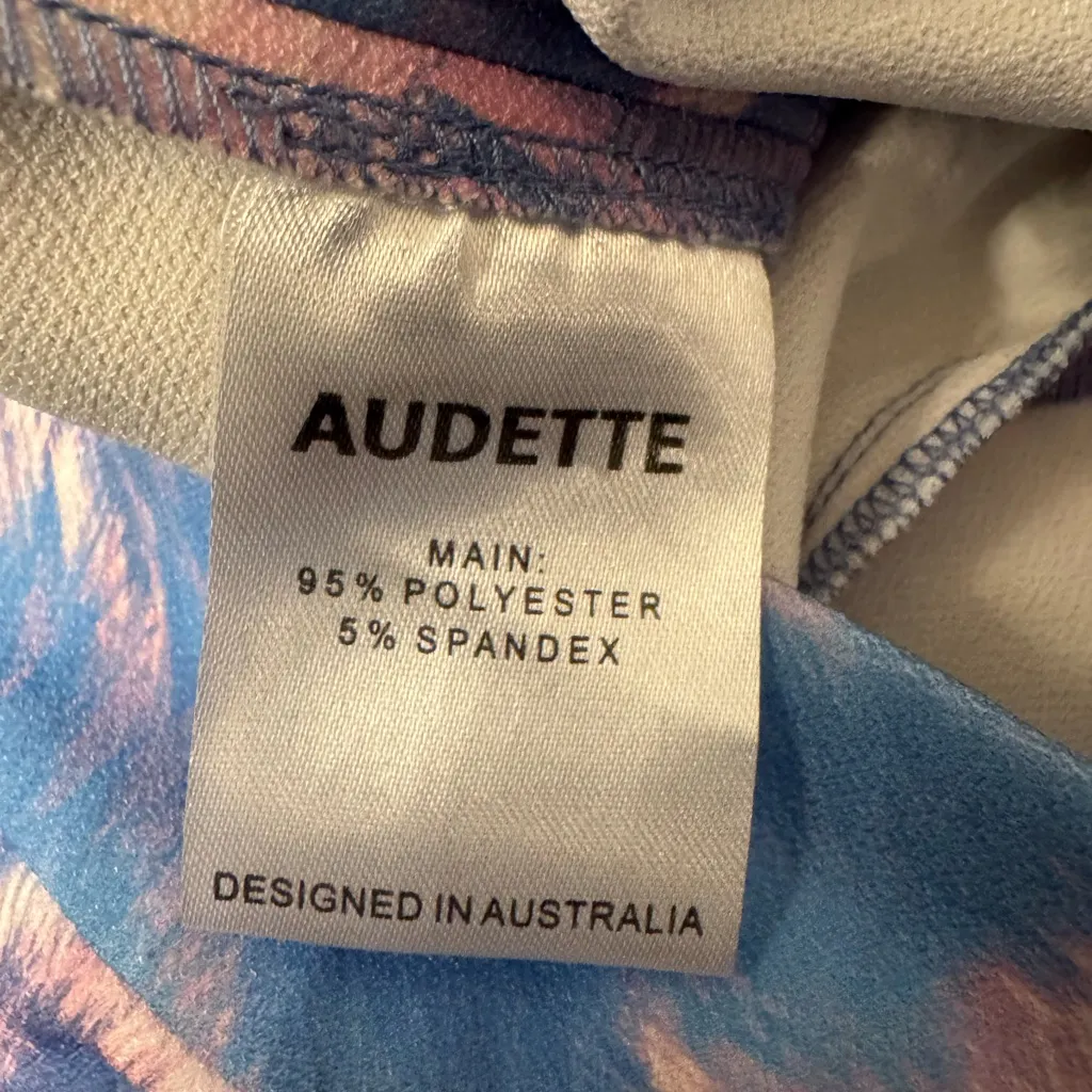 Anthropologie Audette Effie Pants Blue Pink Purple Women's Size Medium - Image 14