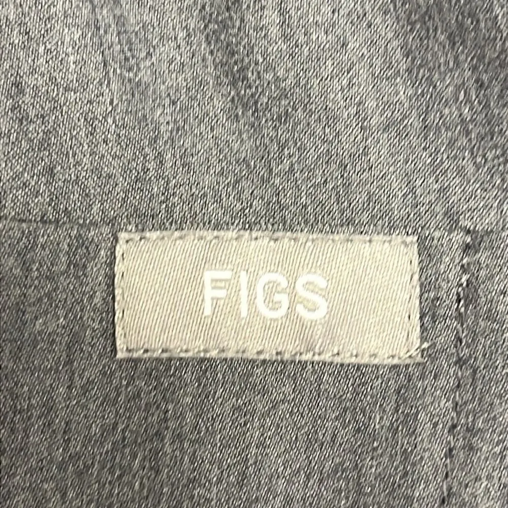 FIGS Heather Grey High Waisted Jogger Medical Scrub Pull-On Cargo Pant-XS - Image 12