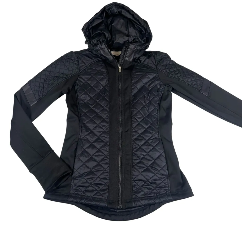 Athleta Rock Springs CYA Zip Up Hooded Puffer Jacket - Image 4