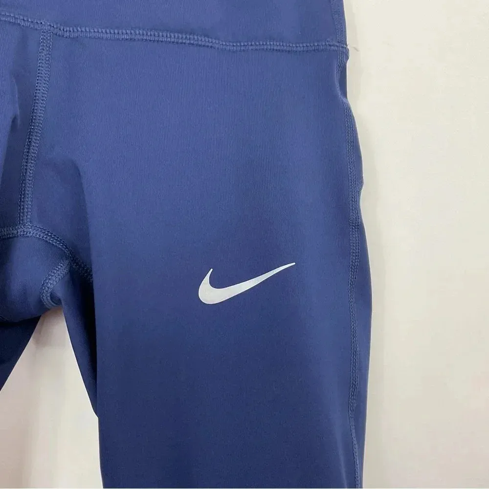 Nike Power Epic Running Cropped‎ Dri Fit Leggings Size XS - Image 3