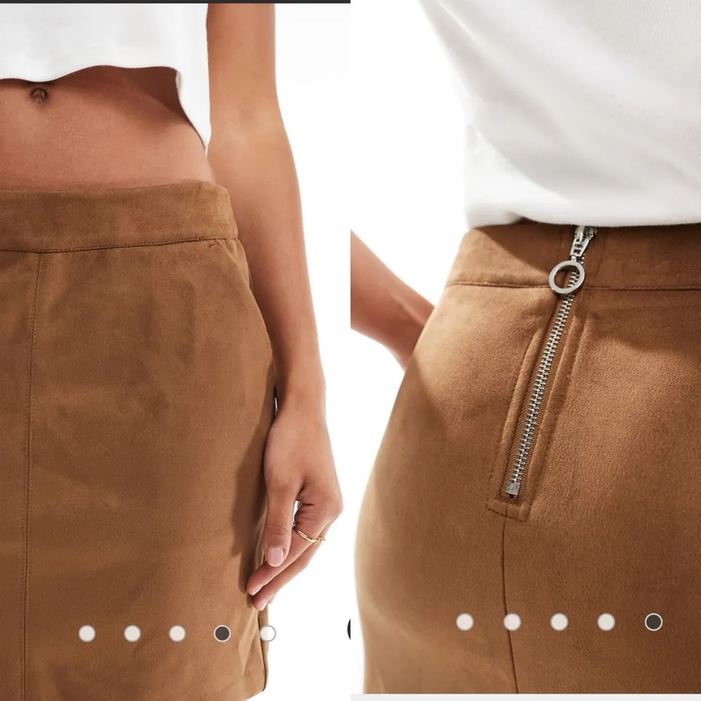 Vero Moda Carmel Faux Suede Skirt - Image 9