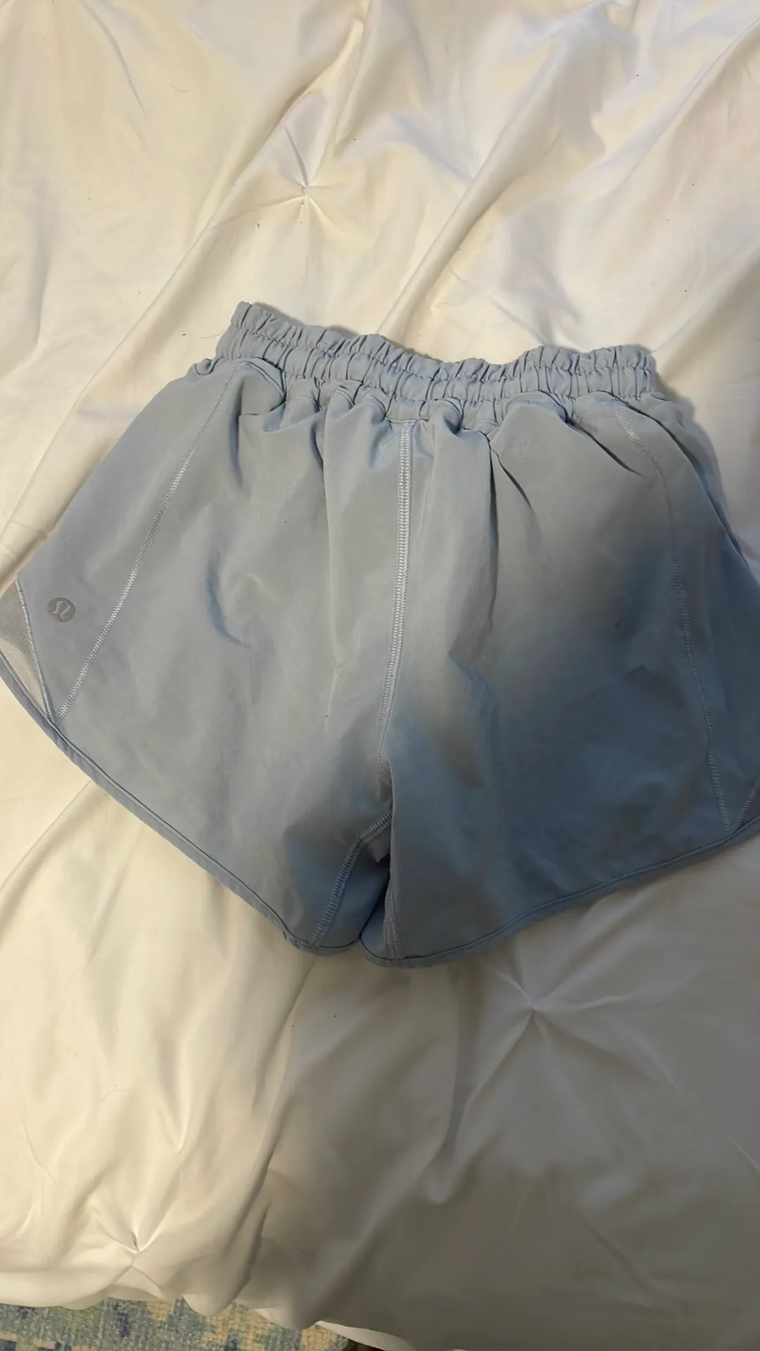 Blue Linen Hotty Hots - Image 4