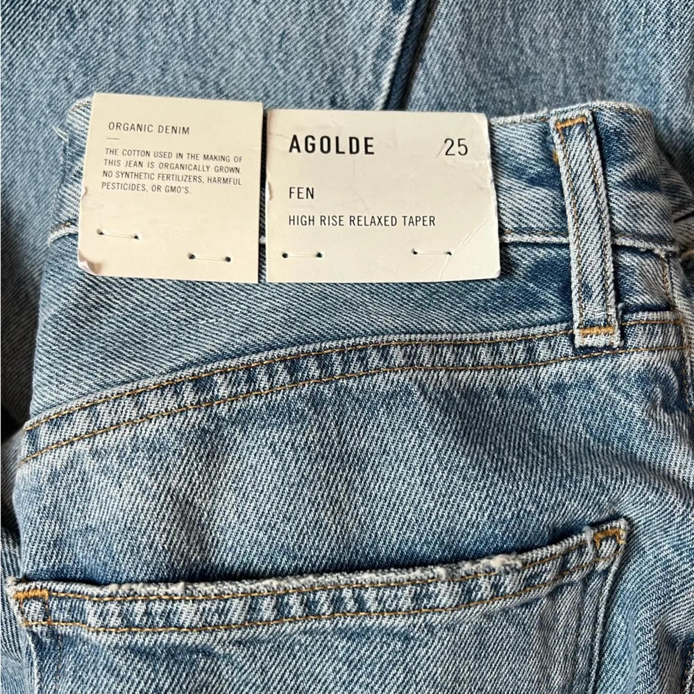 AGOLDE Fen High Rise Relaxed Taper Jeans, Color Wander, Size 25, NWT - Image 10