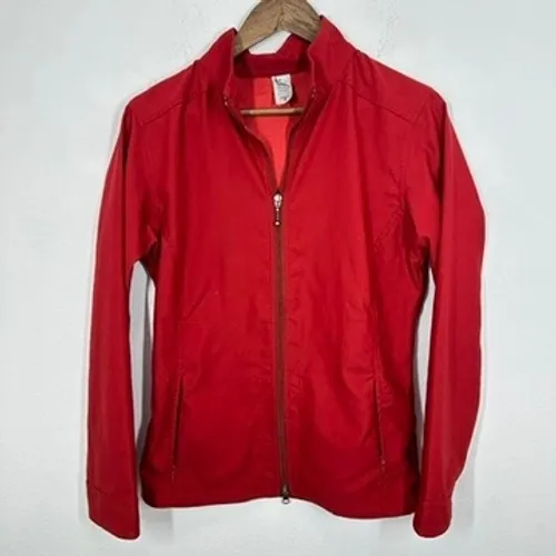 Water Girl by Patagonia Red Zip Up Lightweight Jacket Women's Medium Outdoor - Image 3