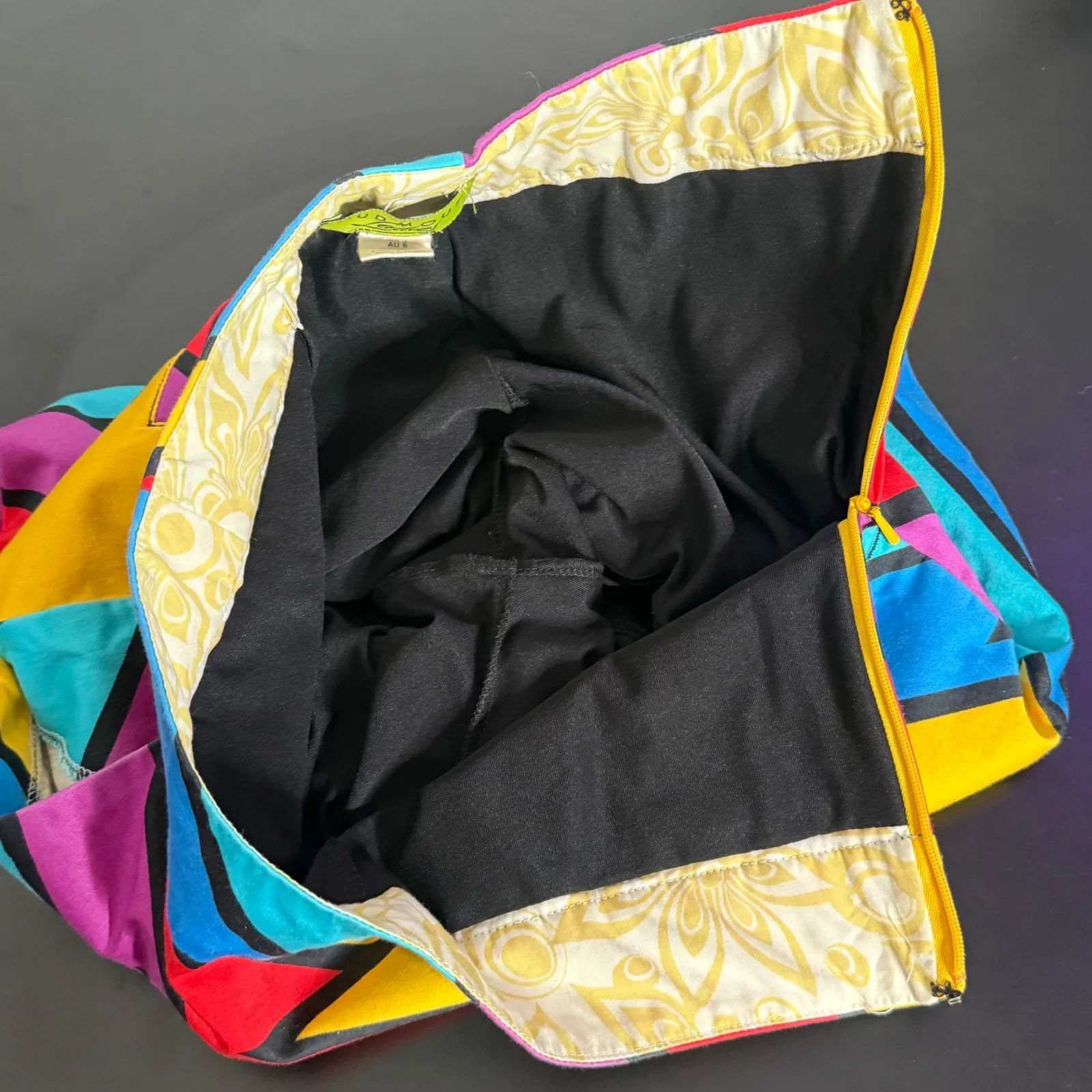 Loudmouth Ladies Golf Skort Skirt with Shorts Size 2 Captain Thunderbolt Red - Image 9