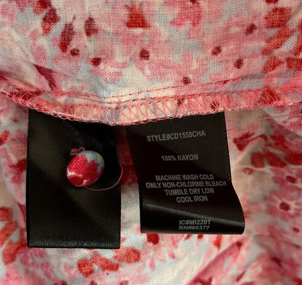 Sanctuary Dress New Crush Babydoll Tiered Long Sleeve Dress Oasis Bloom Sz S NWT - Image 15