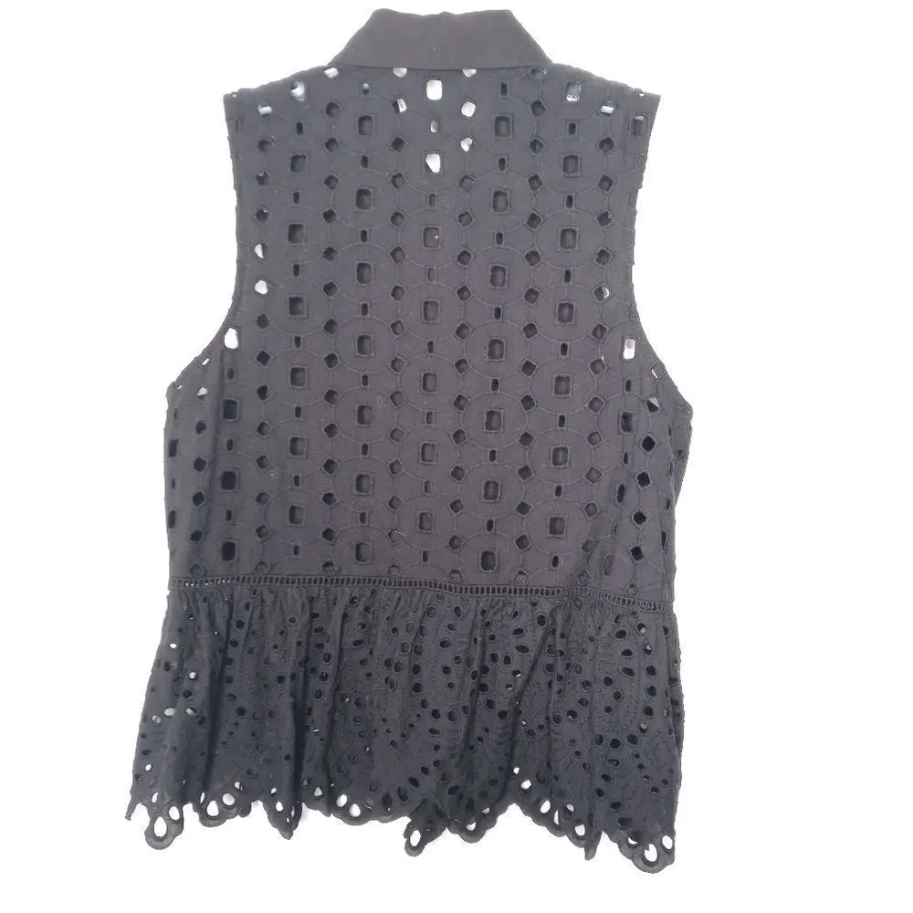 Madewell  Eyelet-Mix Top  - Image 9