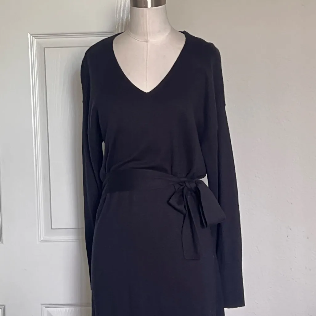 RAILS Margot Midi Black Sweater Dress - Image 7