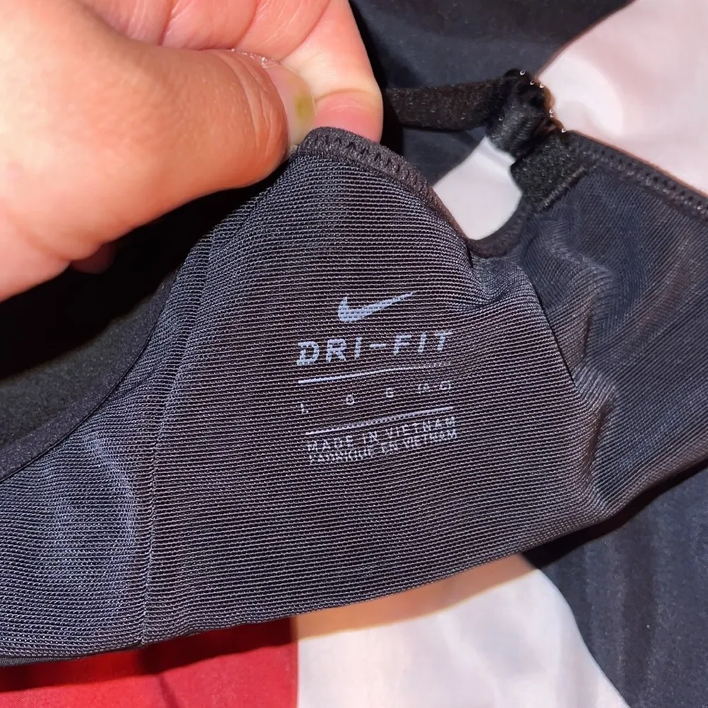 Nike Black High Impact Sports Bra - Image 2