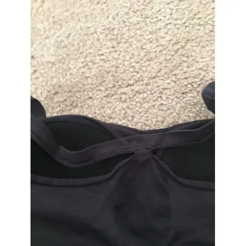 Barely There Women's Juniors Sports Bra Top Custom Flex Fit Size Small Black - Image 7
