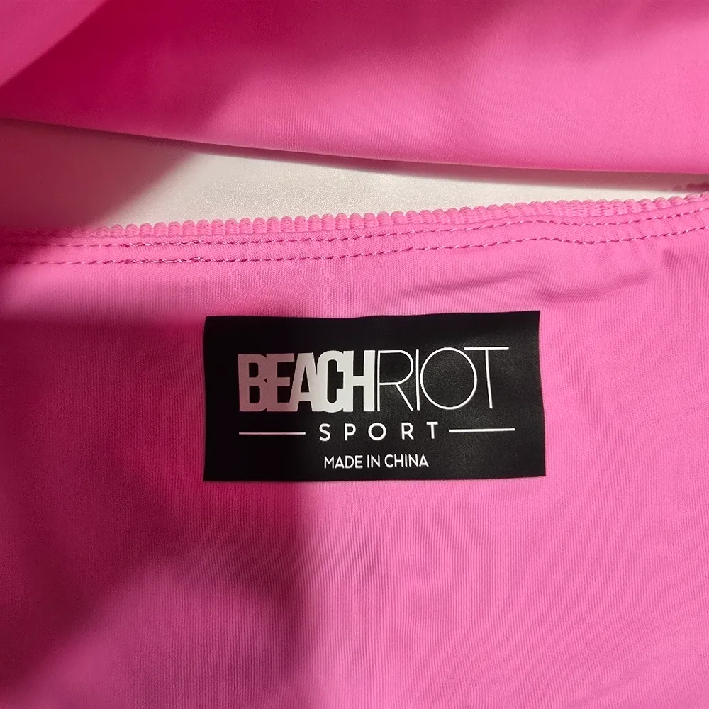 BEACH RIOT Ella Sports Bra in Prism Pink - Image 6