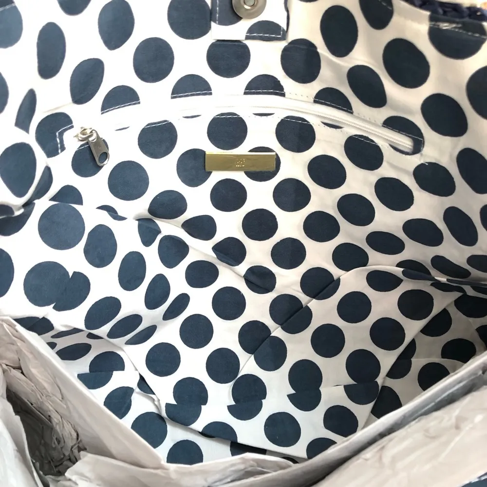 🎉INC Star & Stripes Straw Bag - Image 8